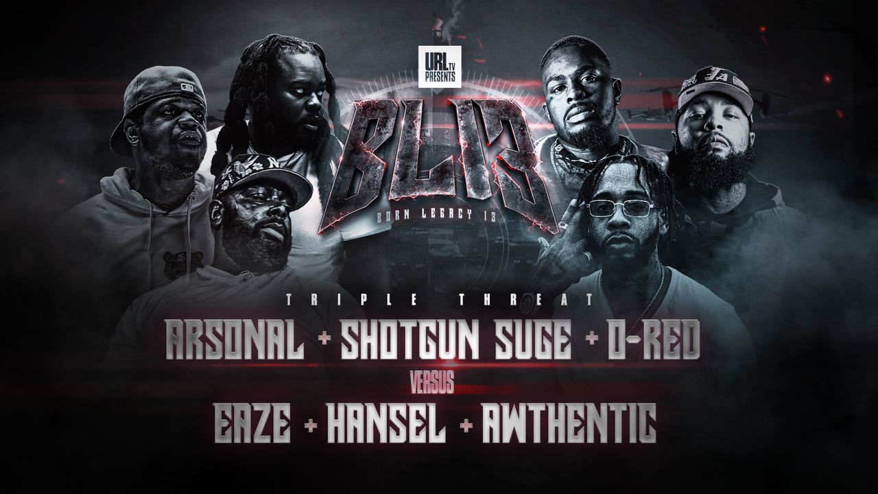 Arsonal and O-Red and Shotgun Suge vs Awthentic and Eaze and Hansel